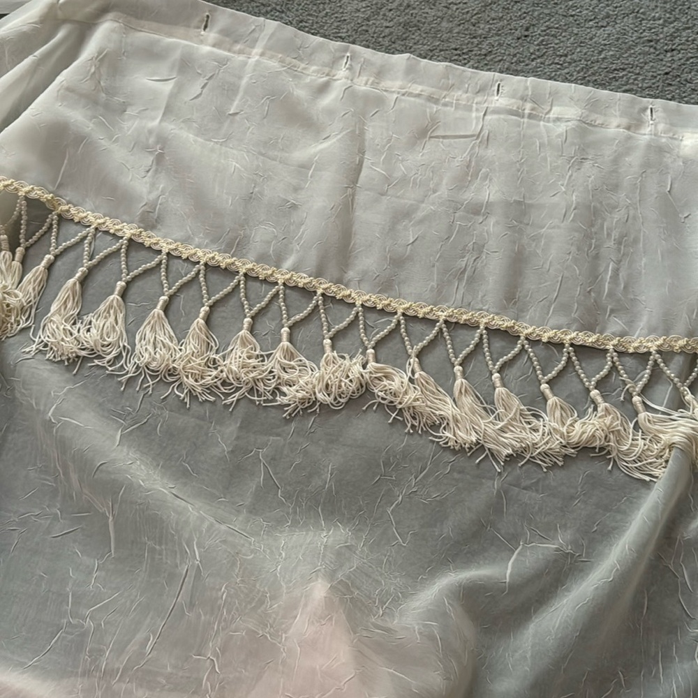 Gorgeous pearl ivory shower curtain